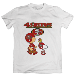Charlie Brown y Snoopy 49ers