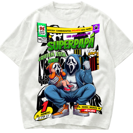 Playera Día del Padre Scream quien esta ahi