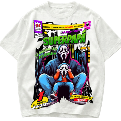 Playera Día del Padre Scream Peliculas