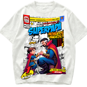 Playera Día del Padre Dr Stranger Momentos Mágicos