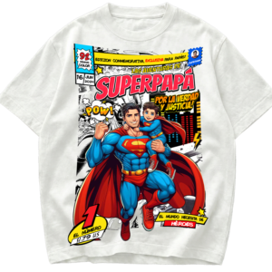 Playera Día del Padre Superman Justicia