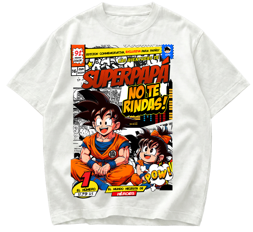 Playera Día del Padre Goku no te rindas