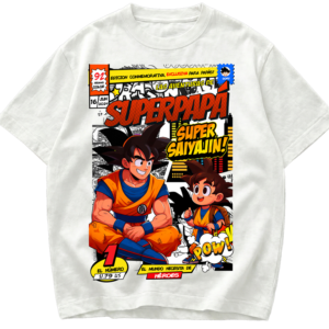 Playera Día del Padre Goku Super Saijayin