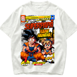 Playera Día del Padre Goku KamehameHa