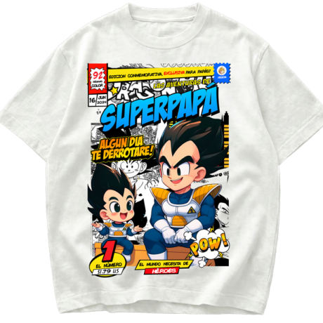 Playera Día del Padre Vegeta