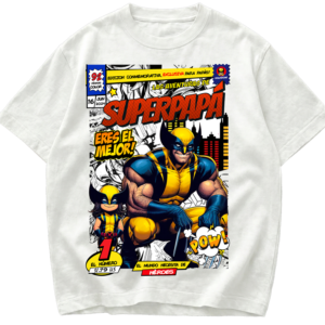 Playera Día del Padre Wolverine eres el mejor