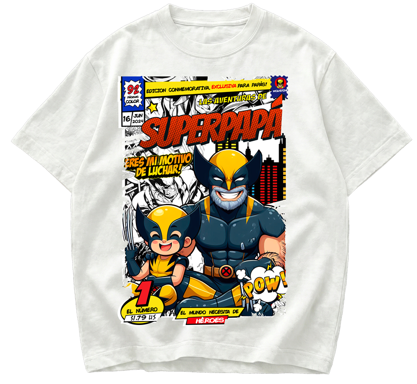 Playera Día del Padre Wolverine