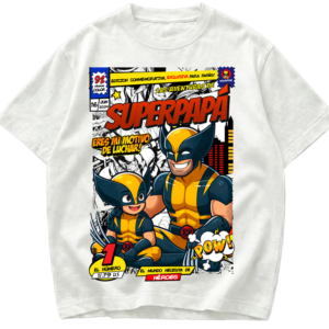Playera Día del Padre Wolverine Mi motivo