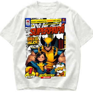 Playera Día del Padre Wolverine el mejor