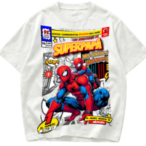 Playera Día del Padre Spiderman Sentidos Arácnidos