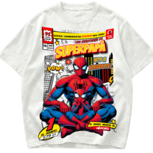 Playera Día del Padre Spiderman Voy a atraparte