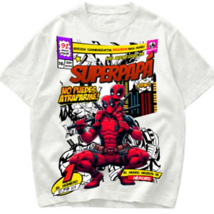 Playera Día del Padre Deadpool Atraparme