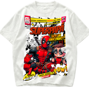 Playera Día del Padre DeadPool soy un unicornio