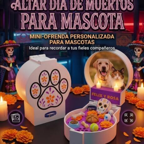 Altar de Muertos Mascota