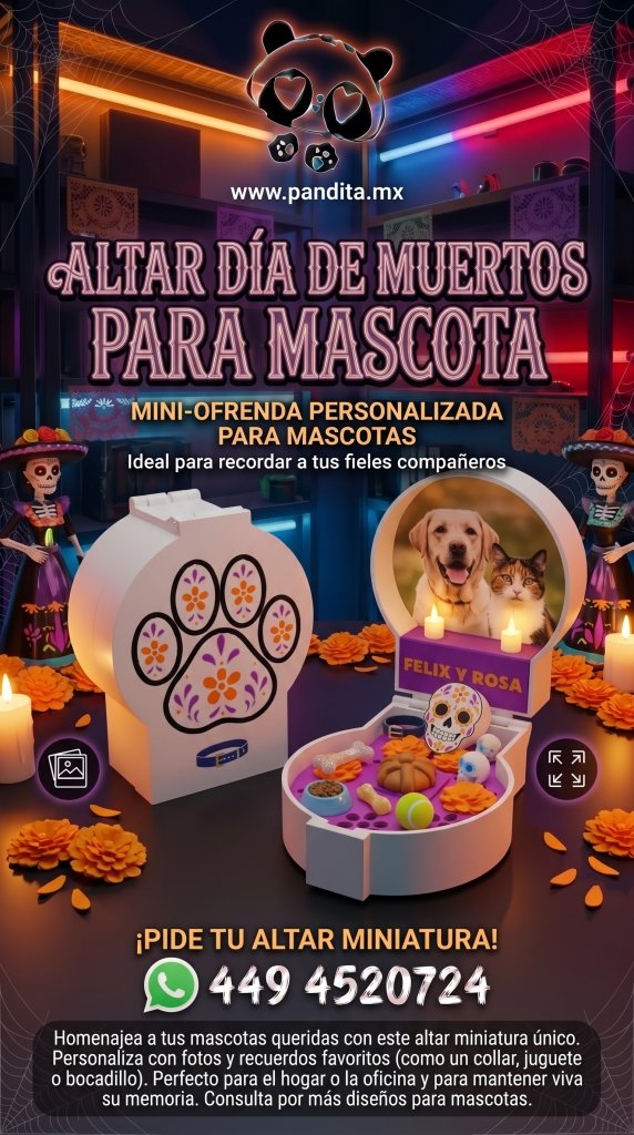 Altar de Muertos Mascota