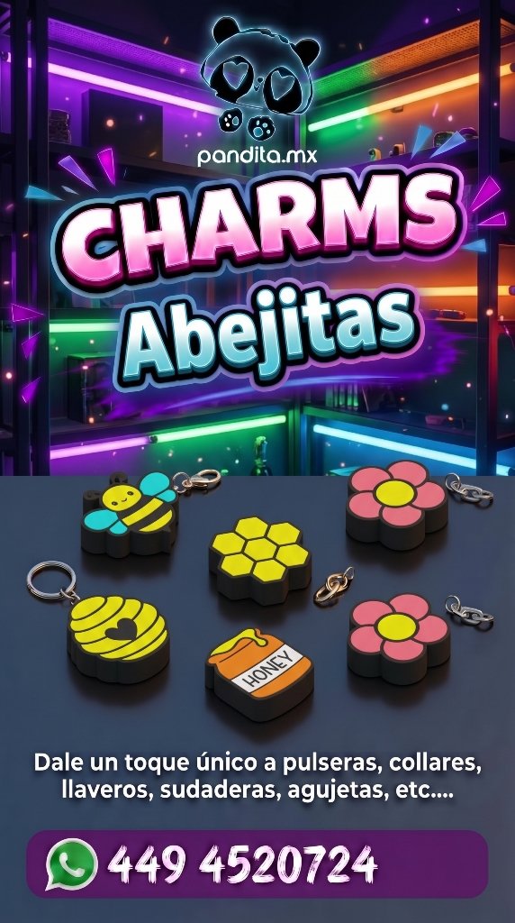 Charms Abejitas 1 Pieza