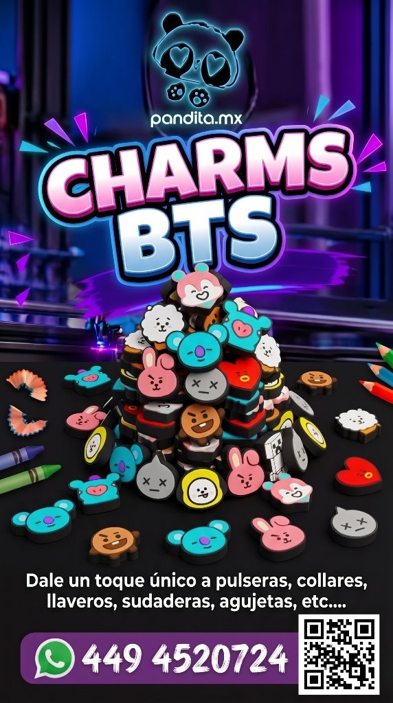 Charms BTS1 Pieza