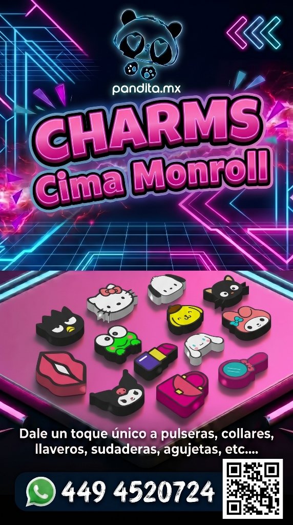 Charms Sanrio 1 Pieza
