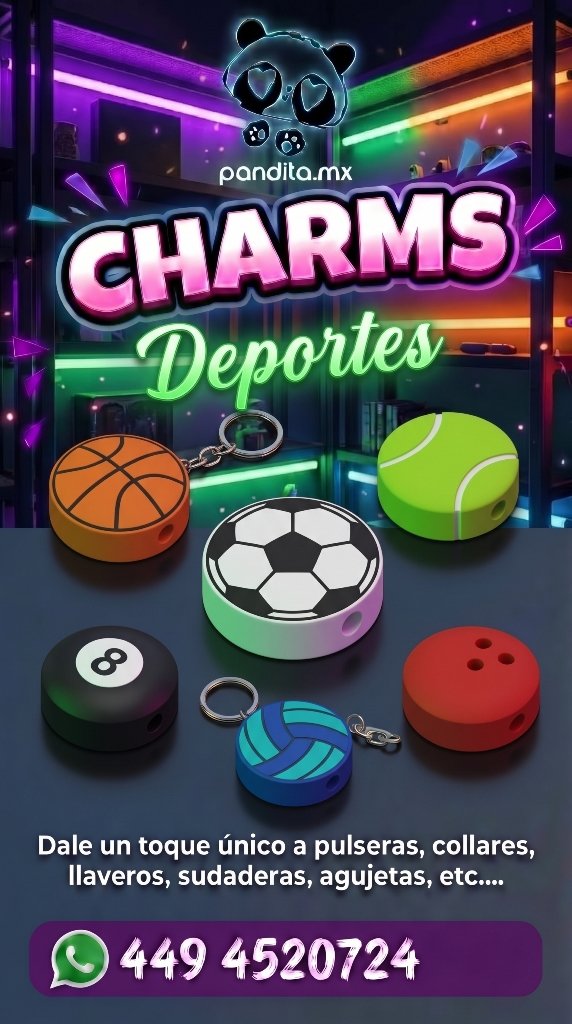 Charms Deportes 1 Pieza
