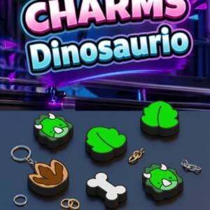 Charms Dinosaurio 1 Pieza
