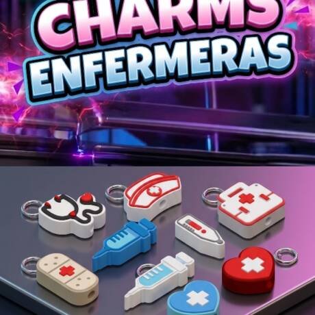 Charms Enfermeras 1 Pieza