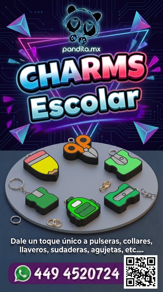 Charms Escolar 1 Pieza