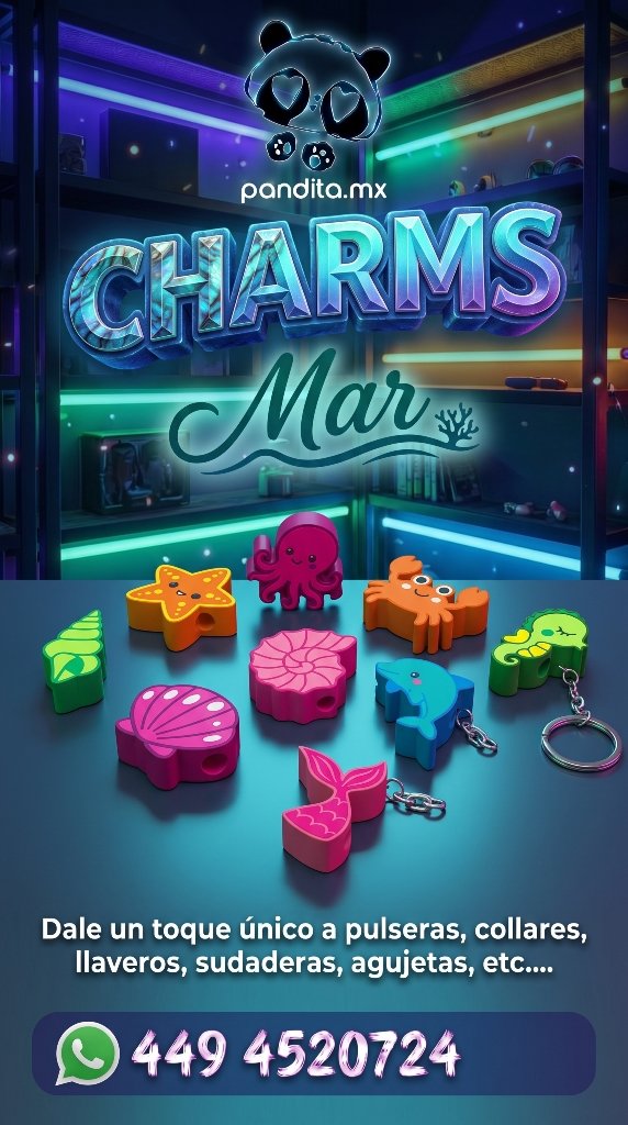 Charms Mar 1 Pieza