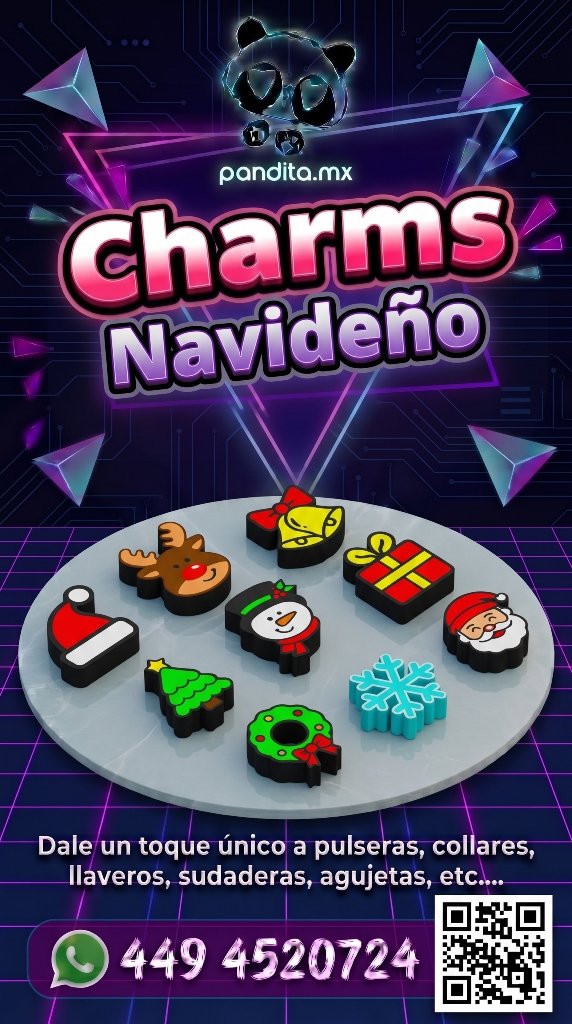 Charms Navideños 1 Pieza