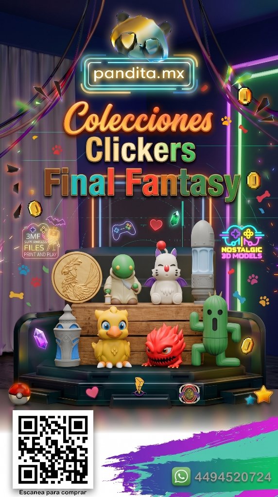 Colección Clickers Final Fantasy