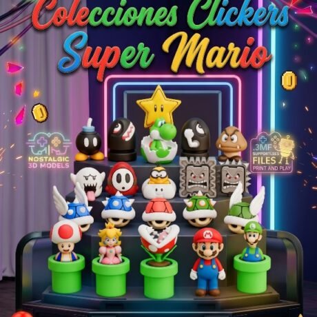 Colección Clickers Super Mario