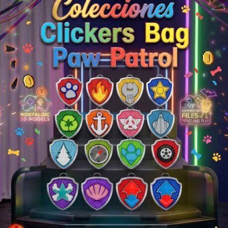 Colección Clickers Bag Paw Patrol