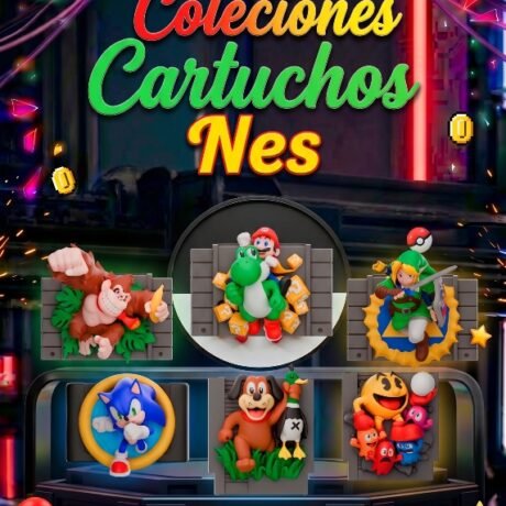 Colección Cartuchos NES Flexis