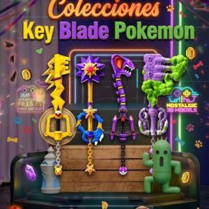 Colección Keyblade Pokémon Flexis
