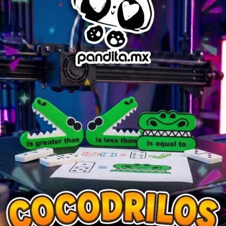 Cocodrilos Mayor, Menor que ó Igual