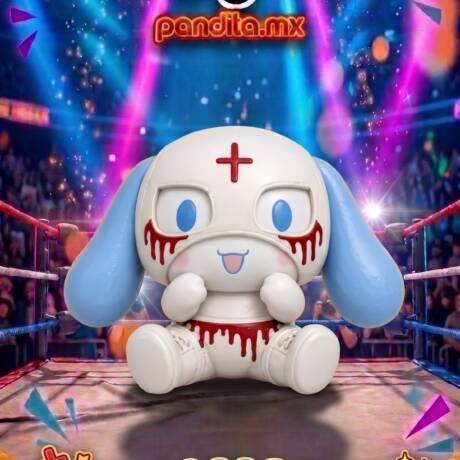 Figura Luchador Cinnamoroll "Soberano" 9 cm