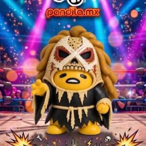 Figura Luchador Gudetama "Difunto" 9 cm