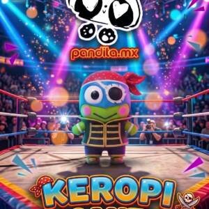 Figura Luchador Keroppi "Bucanero" 9 cm