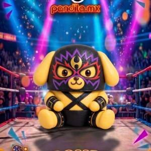 Figura Luchador Pompompurin "Hechicero" 9 cm
