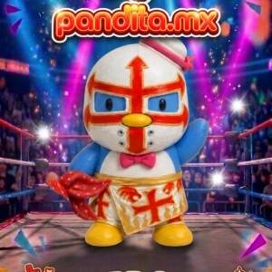 Figura Luchador Tuxedosam "Templario" 9 cm