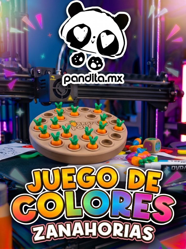 Juego de Colores Zanahorias