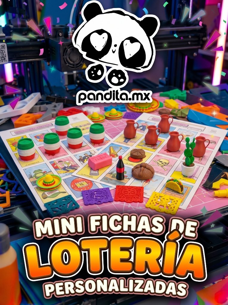 Mini Fichas de Lotería 1 Pieza