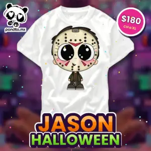 Playera Jason Blanca - pandita.mx