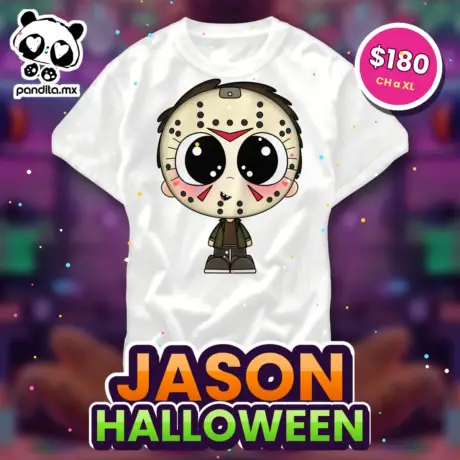 Playera Jason Blanca - pandita.mx