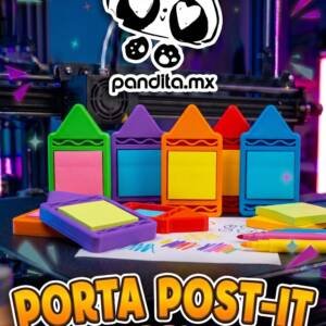 Porta Post-it de Crayola
