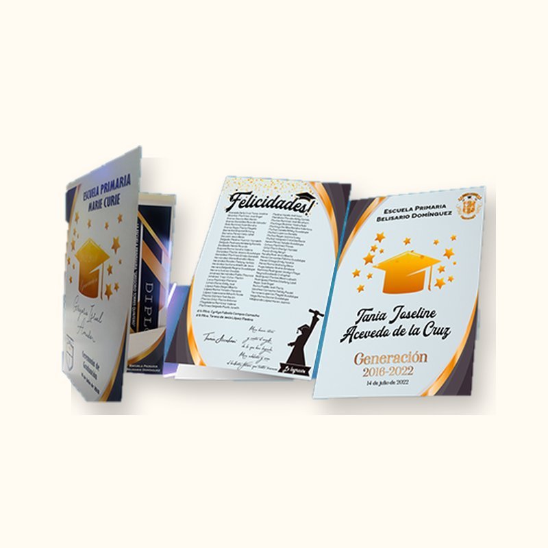 Folder de graduación